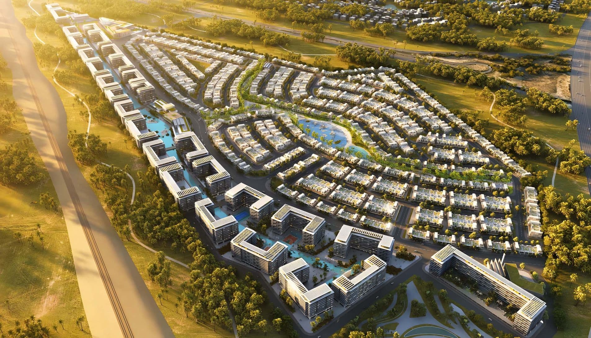 RIVERSIDE VIEWS BY DAMAC - DUBAI’S FIRST RIVERSIDE COMMUNITY